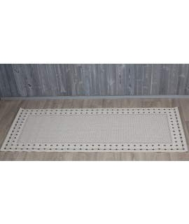 Käyävämatto NATURA VALKOINEN/MUSTA