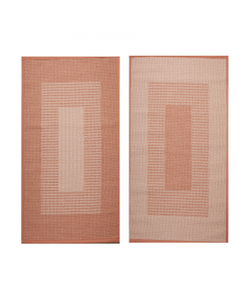 Matto LAKEUS Persikka-Luonnonvalkoinen