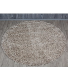 Pyöreä matto SUPER SHAGGY BEIGE