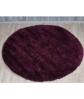 Pyöreä matto SUPER SHAGGY LILA