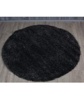 Pyöreä matto SUPER SHAGGY HARMAA