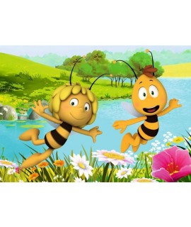 Lasten matto MAYA & WILLY