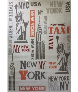 Matto RUSTIC 19091/064 Luonnonvalkoinen