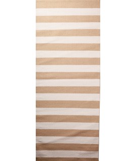 Puuvillamatto TEIJA Beige-Valkoinen