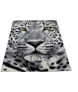 Plyysimatto LEOPARDI Harmaa