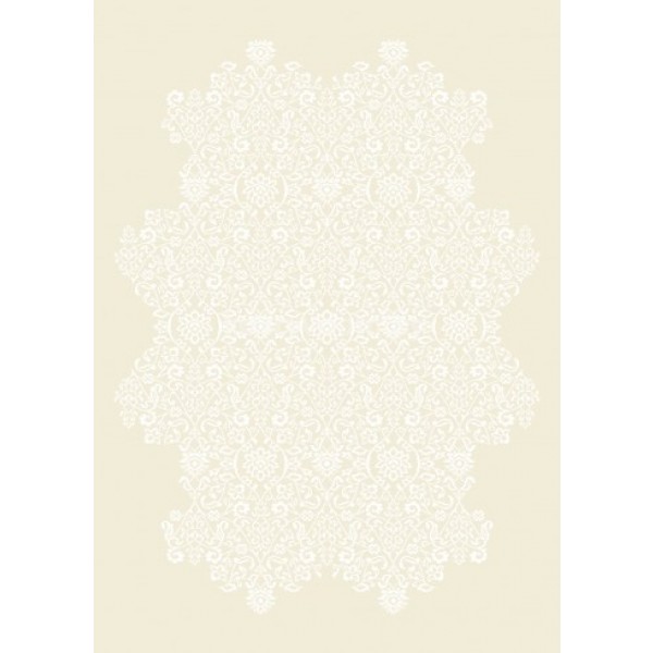 Plyysimatto VISION 32209/66 Valkea