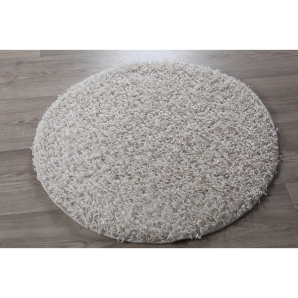 Pyöreä nukkamatto RELAX Luonnonvalkoinen