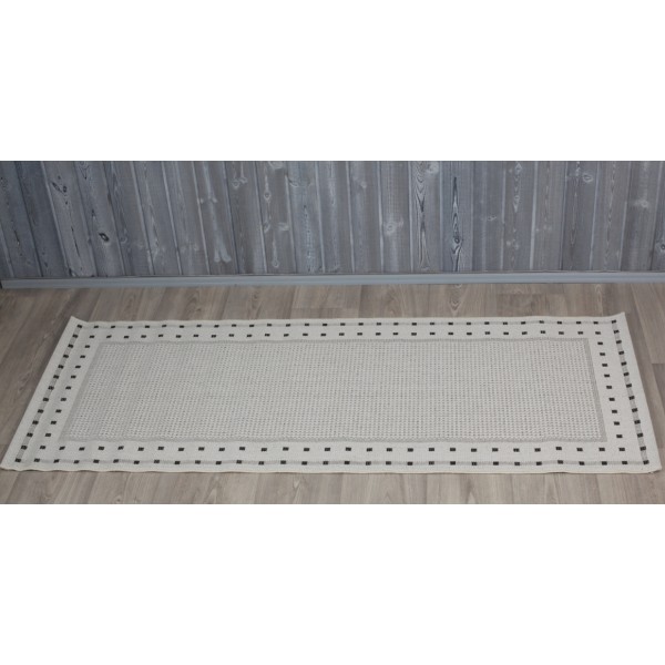 Käyävämatto NATURA VALKOINEN/MUSTA