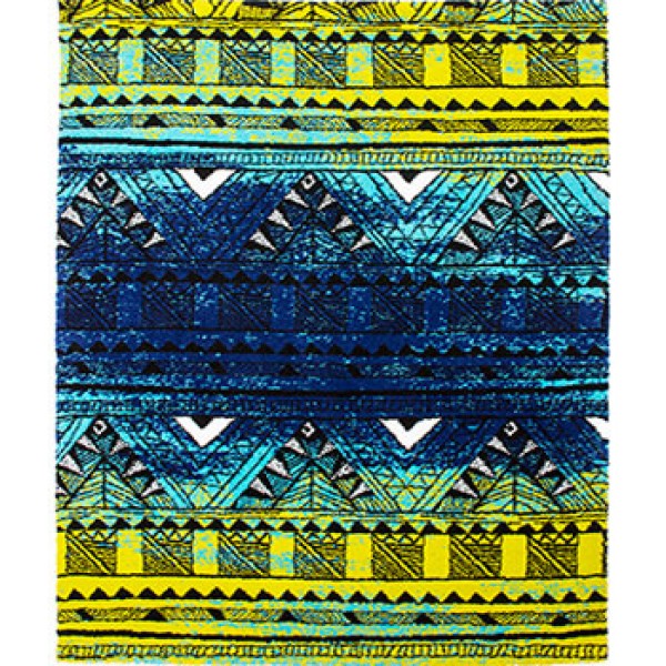 Plyysimatto MAYA  481 Green Blue