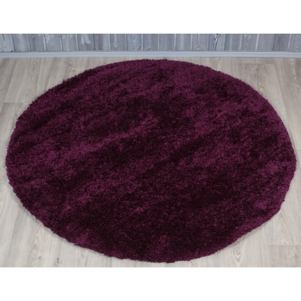 Pyöreä matto LOBBY LILA