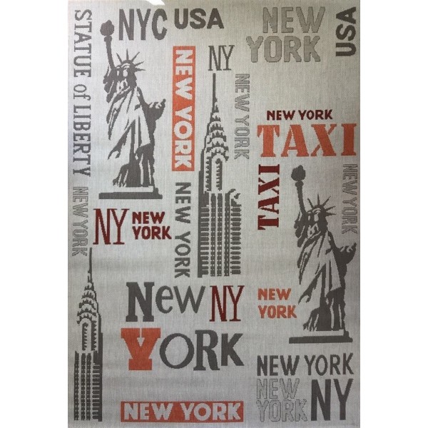 Matto RUSTIC 19091/064 Luonnonvalkoinen