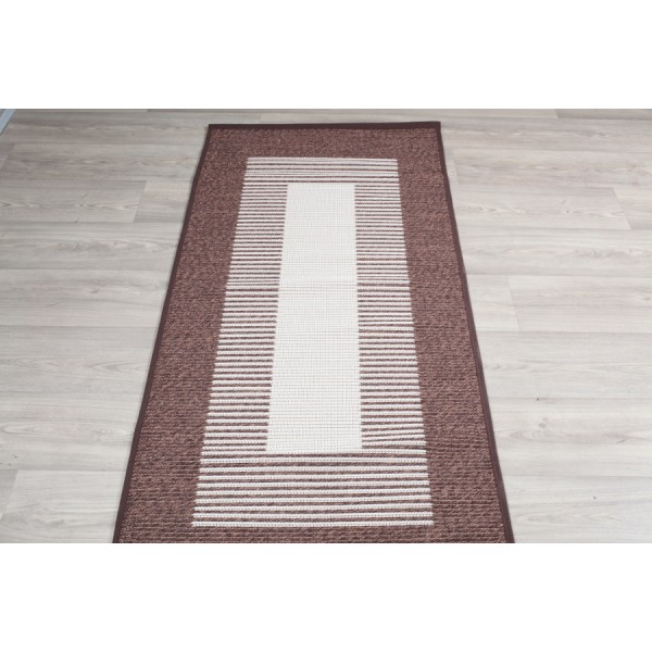 Paperinarumatto TAIKA Ruskea/Luonnonvalkoinen