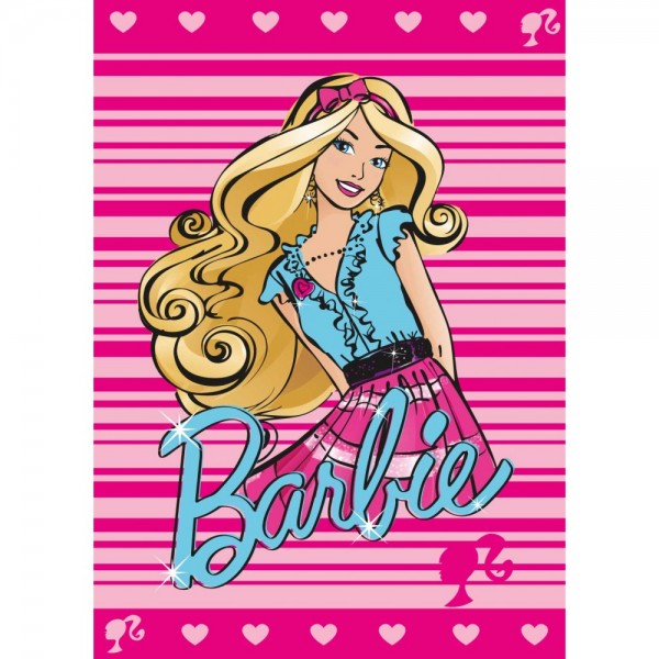 Lasten matto BARBIE GLAM GIRL