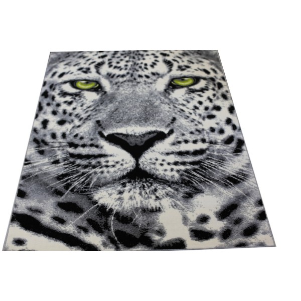 Plyysimatto LEOPARDI Harmaa