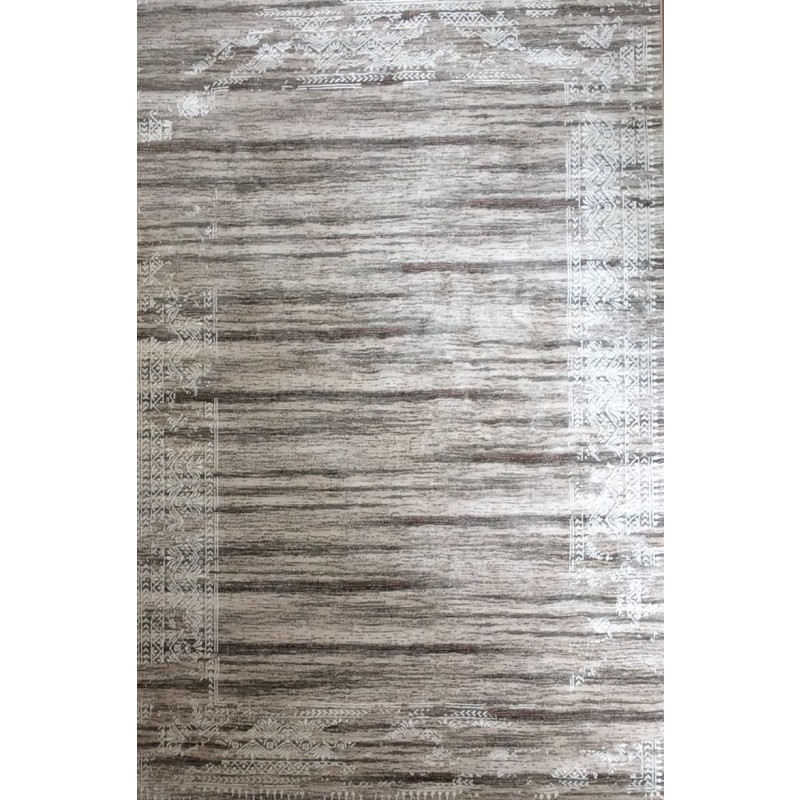  Современный ковер "LEO" 3479 бежевый-белый