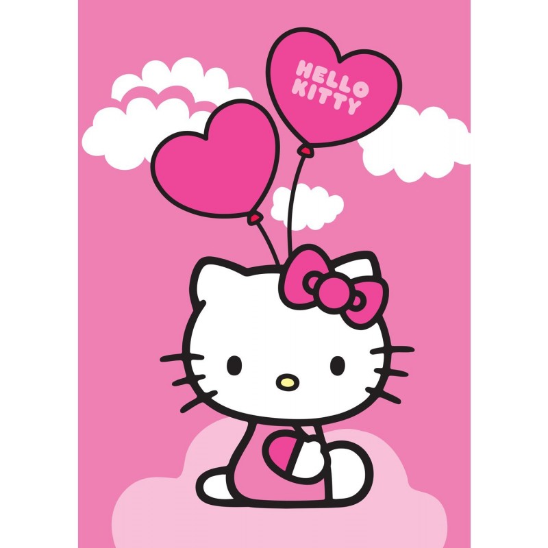 Lasten matto HELLO KITTY Ilmapallot