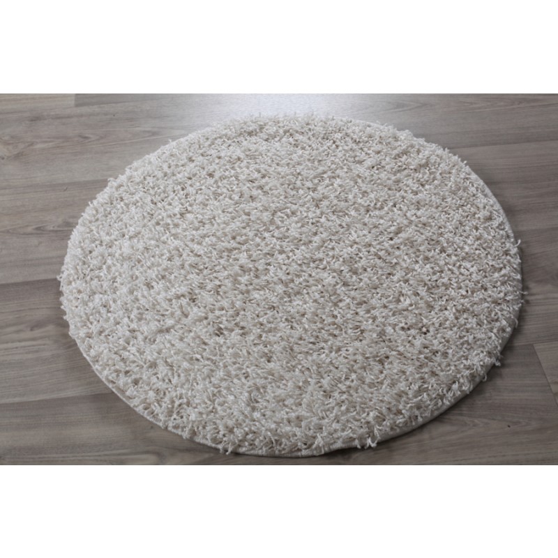 Pyöreä nukkamatto RELAX Luonnonvalkoinen