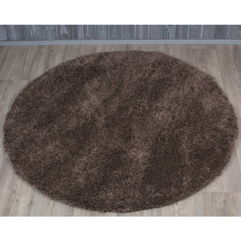 Pyöreä matto SUPER SHAGGY RUSKEA
