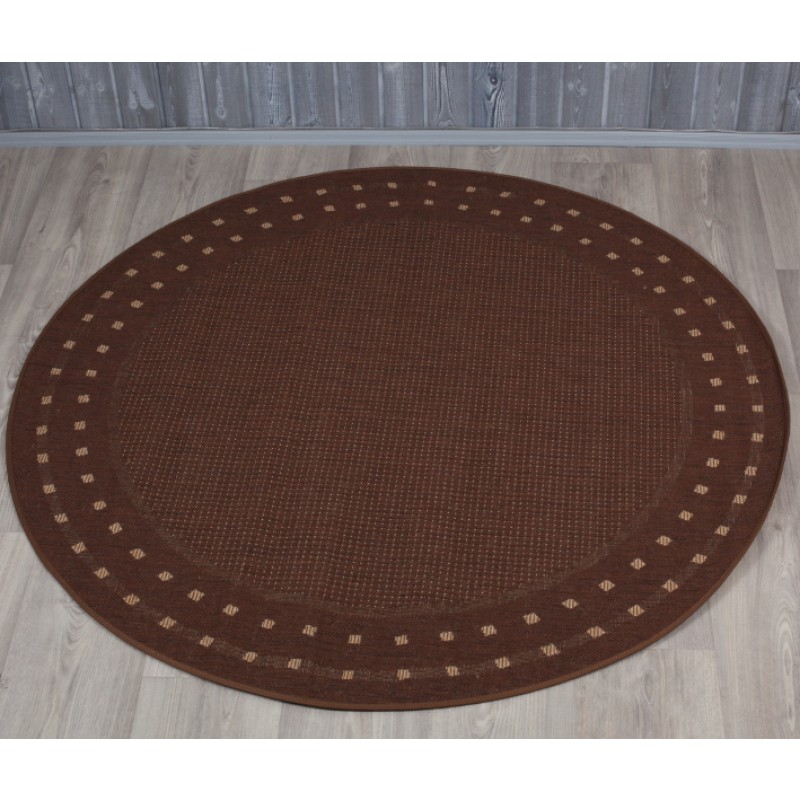 Pyöreä matto NATURA RUSKEA