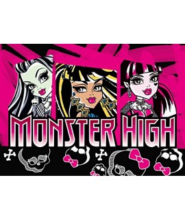 Lasten matto MONSTERS HIGH SKULL