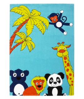 Plyysimatto CALIFORNIA KIDS 174 Sininen