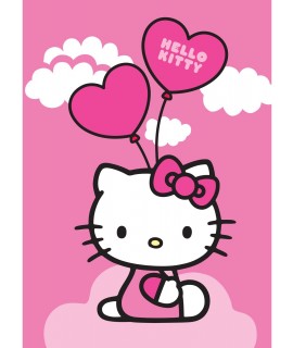 Lasten matto HELLO KITTY Ilmapallot