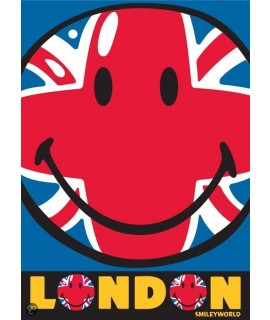 Lasten matto SMILEY UNION JACK