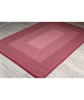 Puuvillamatto TAIKA Punainen-Vaaleanpunainen