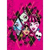 Lasten matto MONSTERS HIGH CHECKERS	