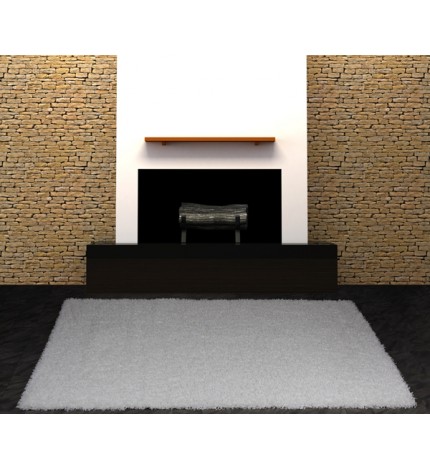 Nukkamatto SUPER SHAGGY Valkoinen